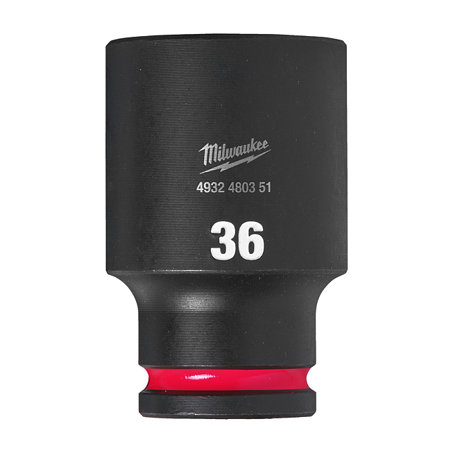 Milwaukee SHOCKWAVE Schlagnuss 1/2&quot; lang 36 x 78 mm