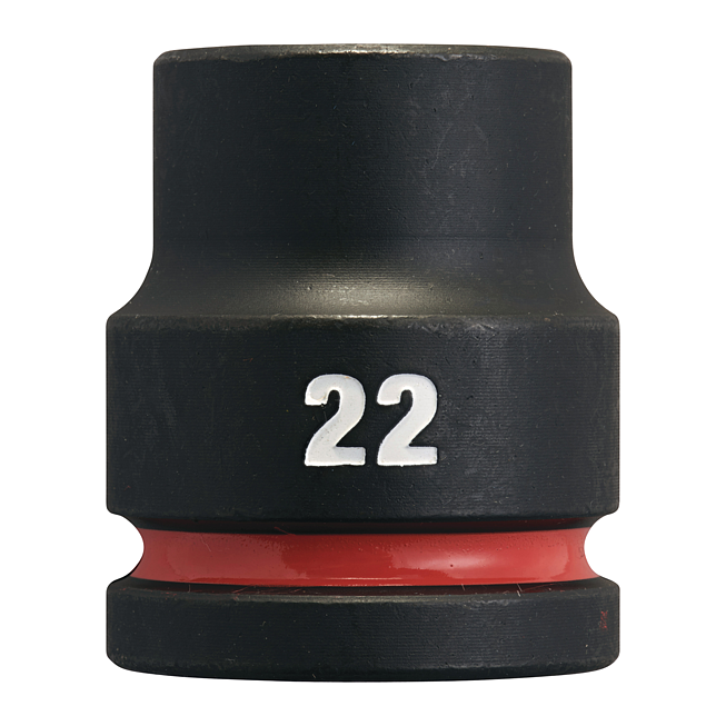 Milwaukee SHOCKWAVE Schlagnuss 3/4&quot; kurz 22 x 53 mm