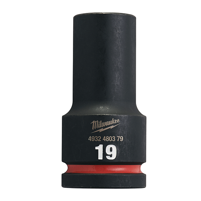 Milwaukee SHOCKWAVE Schlagnuss 3/4&quot; lang 19 x 90 mm