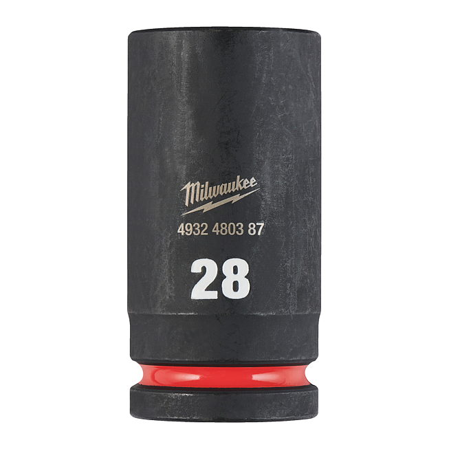 Milwaukee SHOCKWAVE Schlagnuss 3/4&quot; lang 28 x 90 mm
