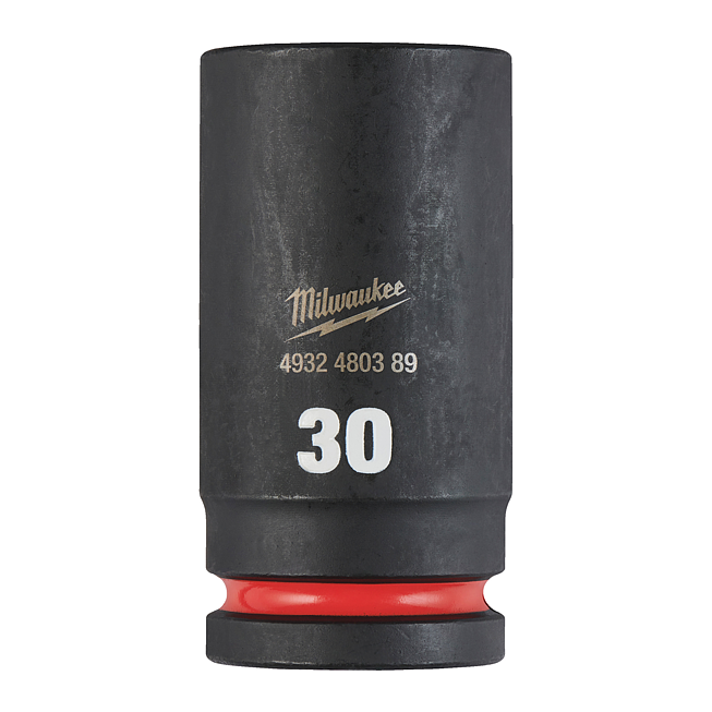 Milwaukee SHOCKWAVE Schlagnuss 3/4&quot; lang 30 x 90 mm