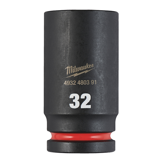 Milwaukee SHOCKWAVE Schlagnuss 3/4&quot; lang 32 x 90 mm