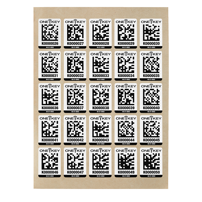 Milwaukee AIDTLP QR-Code Sticker Plastik 100 St. gr. AIDTLP