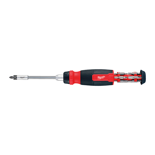 Milwaukee Multi-Bit Schraubend. m. Ratschenf. inkl 13 W-Bits