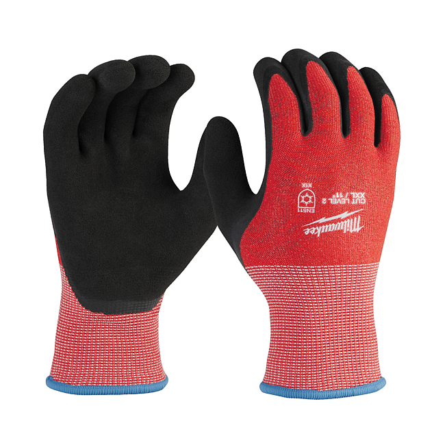 Milwaukee K&auml;lte-Schnittschutzhandschuhe Kl B 9 (L)