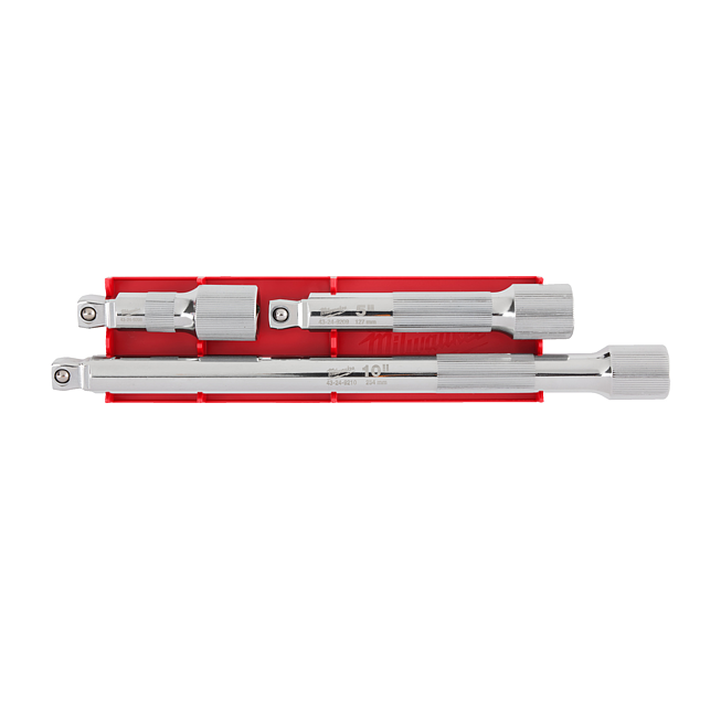 Milwaukee 1/2&quot; Schwenk-Verl&auml;ngerung Set 3-teilig