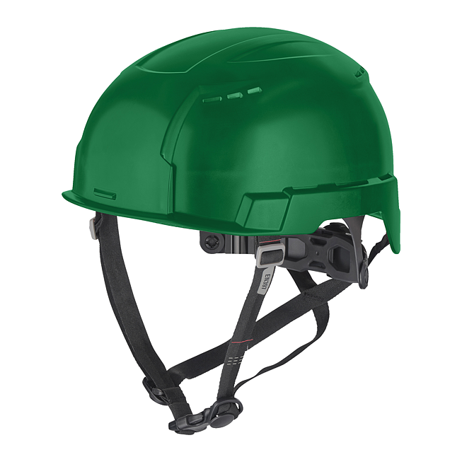 Milwaukee BOLT 200 Industriekletterhelm gr&uuml;n, bel&uuml;ftet