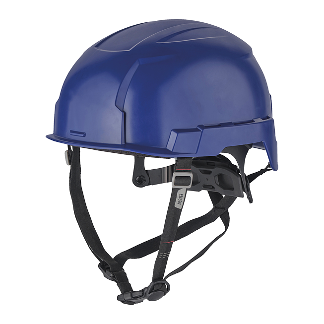 Milwaukee BOLT 200 Industriekletterhelm blau, unbel&uuml;ftet
