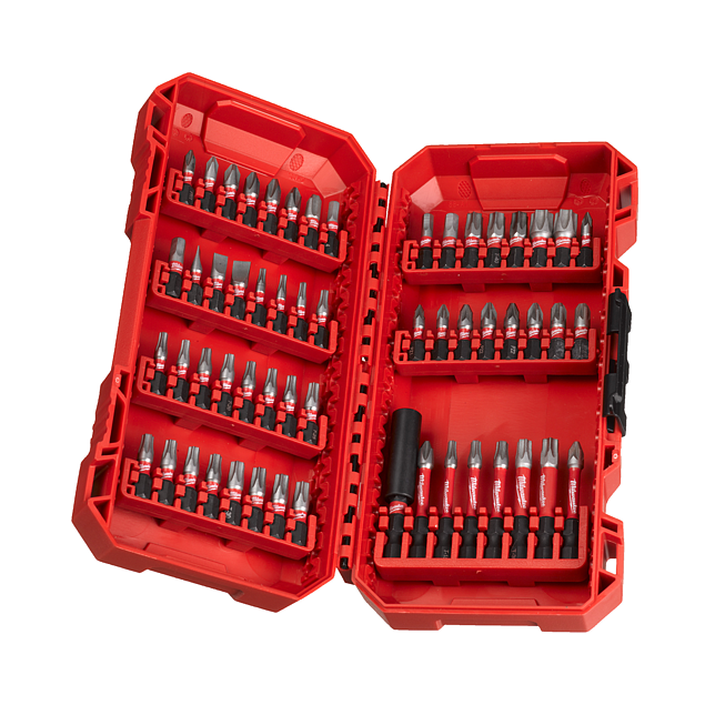 Milwaukee SHOCKWAVE Set Schrauben 56-tlg. Set