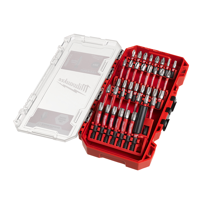 Milwaukee SHOCKWAVE Set Schrauben 38-tlg. Set