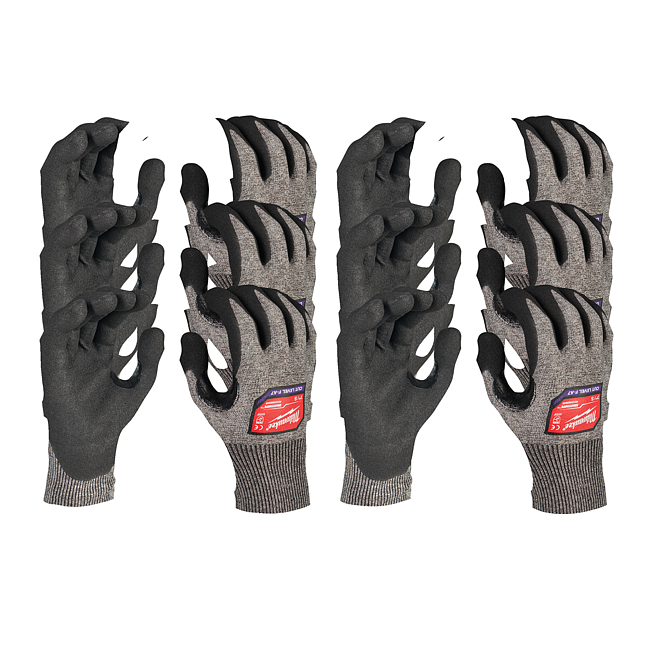Milwaukee Schnittschutzhandschuhe Klasse F 9 (L) 12 St