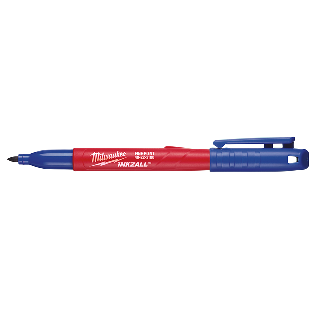 Milwaukee INKZALL feiner Permanentmarker blau