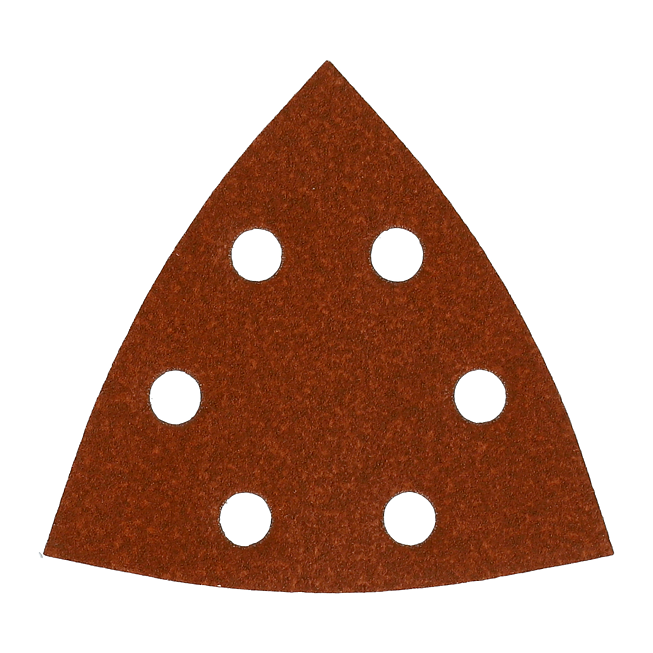 Milwaukee Schleifbl f. Deltaschleifer 93x93mm K80, 6-Loch