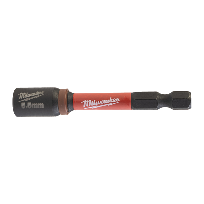 Milwaukee SHOCKWAVE Steckschl&uuml;ssel 1/4&quot; 5,5 x 65 mm