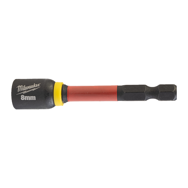 Milwaukee SHOCKWAVE Steckschl&uuml;ssel 1/4&quot; 8,0 x 65 mm