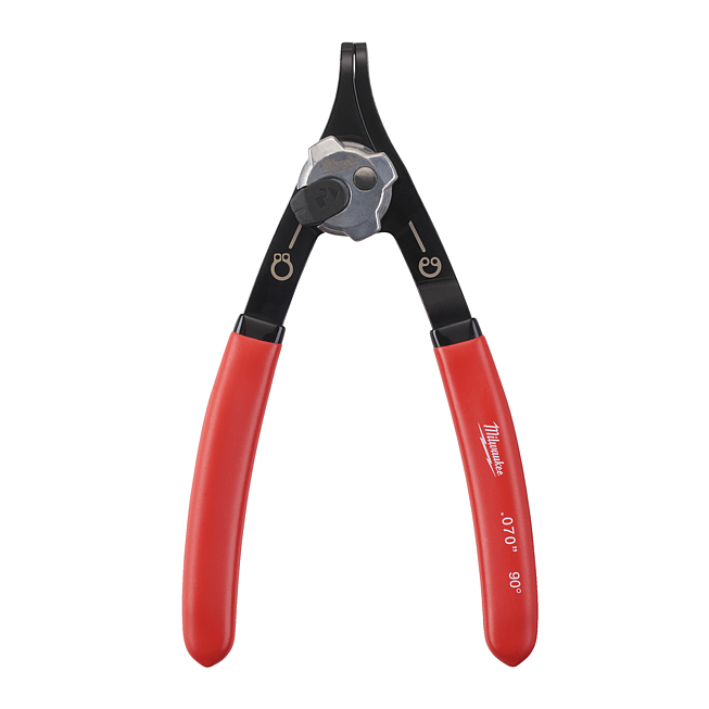 Milwaukee Sicherungsringzange Wellen &amp; Bohrungen 90&deg;, 1,8 mm