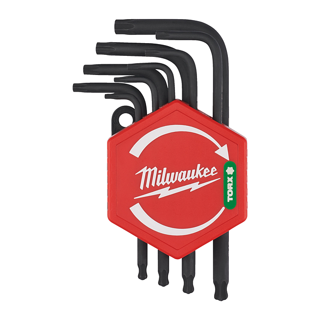 Milwaukee Kompakt-Winkelschl&uuml;ssel TX Set 9-teilig