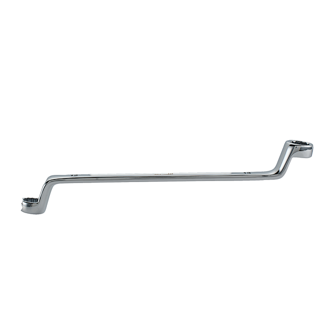 Milwaukee Doppel-Ringschl&uuml;ssel, gekr&ouml;pft 12 x 13 mm