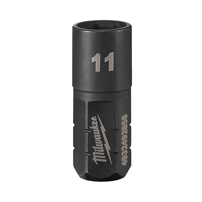 Milwaukee 11-mm-Durchgangs-Stecknuss FPTR-PTS11