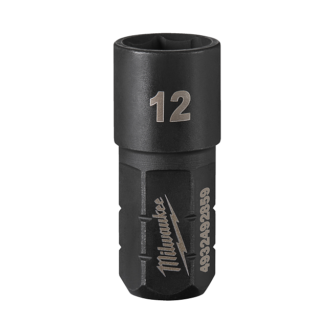 Milwaukee 12 mm through socket FPTR-PTS12