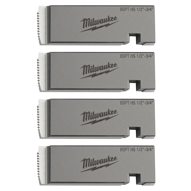 Milwaukee Gewindeschneideisen MXFPTR2 PTR2D 1/2-3/4 BSPT HS