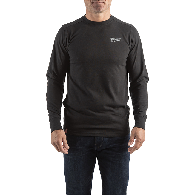 Milwaukee Hybrid-Langarm-Shirt schwarz S