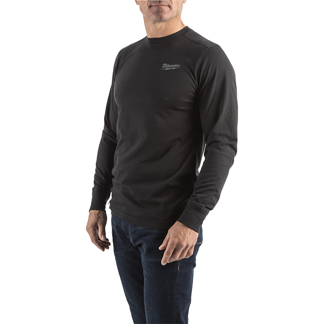 Milwaukee Hybrid-Langarm-Shirt schwarz S