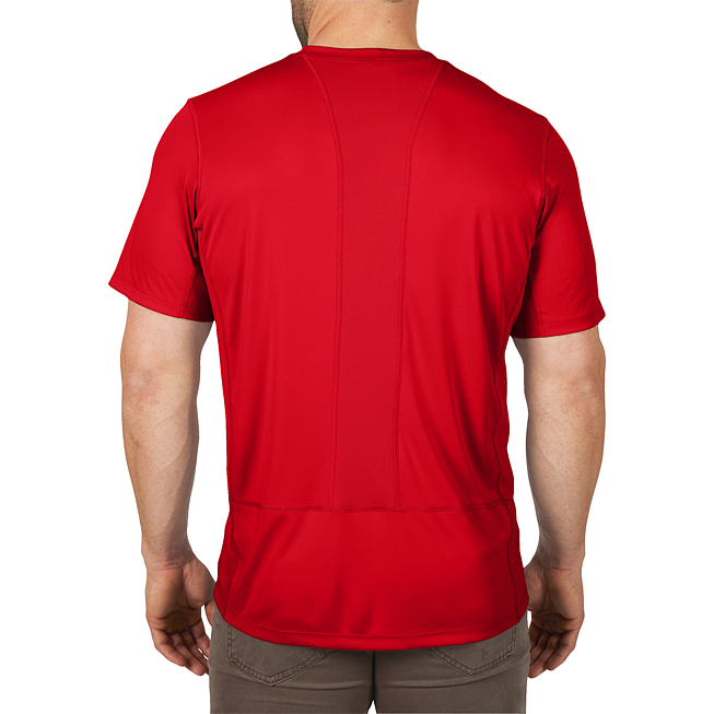 Milwaukee Funktions-T-Shirt rot mit UV-Schutz XXL