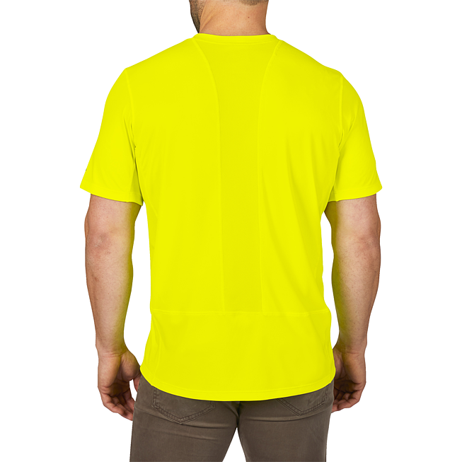 Milwaukee Funktions-T-Shirt gelb mit UV-Schutz S