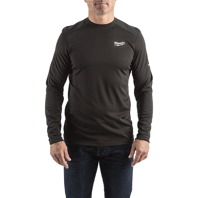 Milwaukee Funktions-Langarm-Shirt schwarz mit UV-Schutz M
