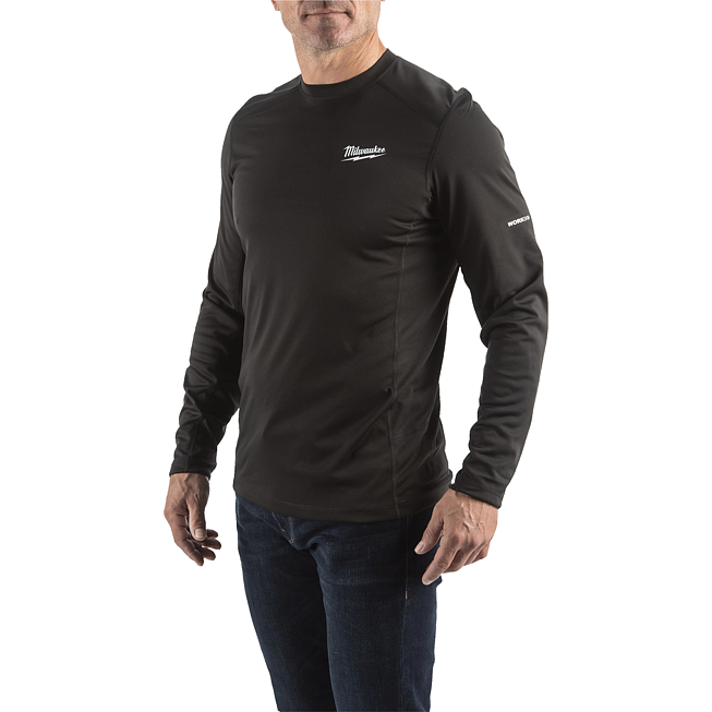 Milwaukee functional long-sleeved shirt black with UV protection XXL