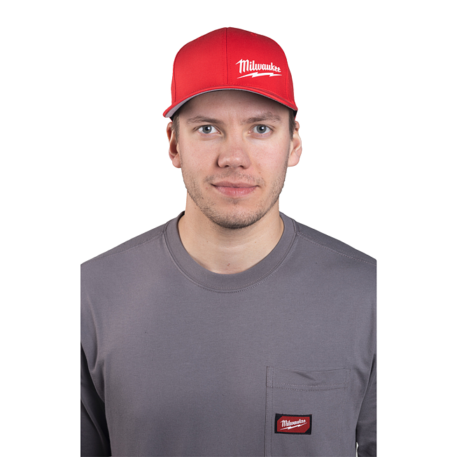 Milwaukee Baseball Kappe rot BCSRD-S/M