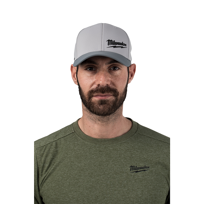 Milwaukee Performance Baseball Kappe grau BCPGR-S/M