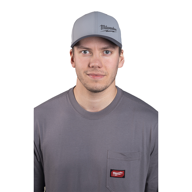 Milwaukee Performance Baseball Kappe dunkelgrau BCPDGR-S/M