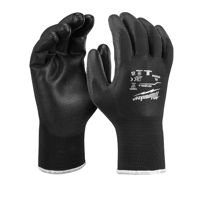 Milwaukee Universal Arbeitshandschuhe Kl 1/A 11 (XXL) 12 ST