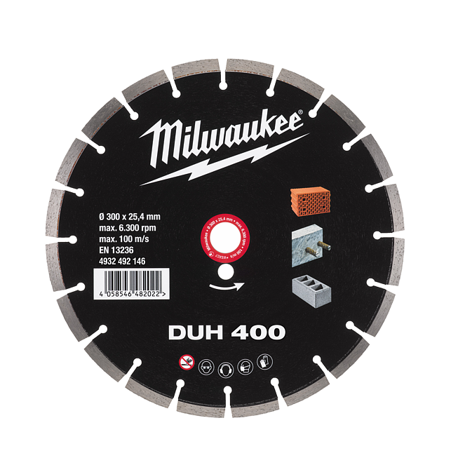 Milwaukee Diamanttrennscheibe DUH 300 mm