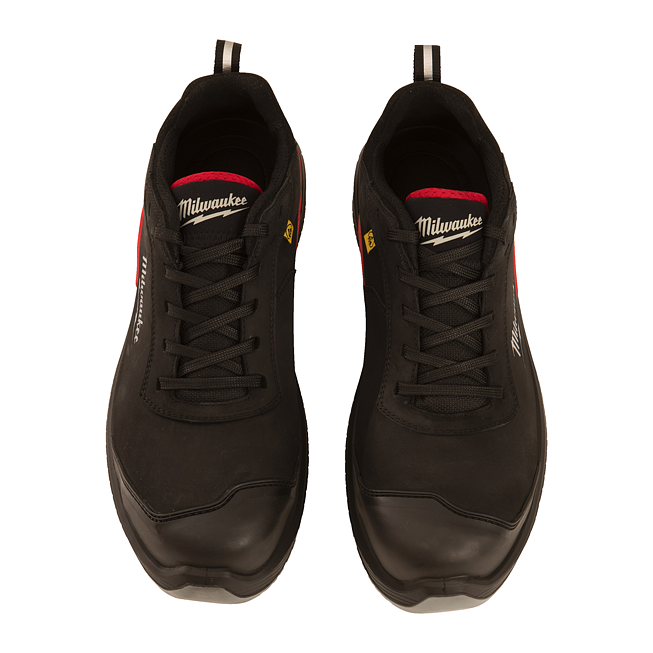 Milwaukee FLEXTRED S3S Sicherheits-Halbschuh Leder schw Gr41