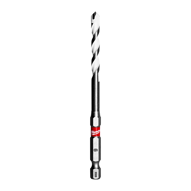 Milwaukee SHOCKWAVE Multimaterial Bohrer 1/4&quot; Hex 6,5x108mm