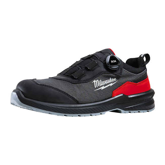 Milwaukee FLEXTRED S1PS Sicherheits-Halbschuh BOA schw Gr41