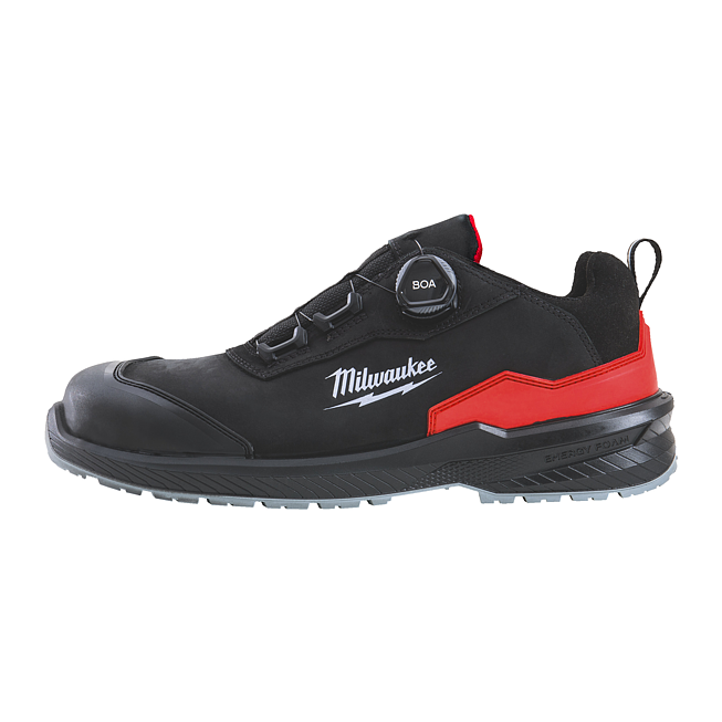 Milwaukee FLEXTRED S3S Sicherheitshalbs BOA Leder schw Gr36