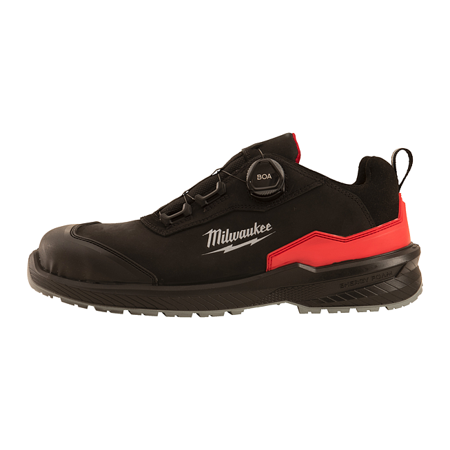 Milwaukee FLEXTRED S3S safety shoes BOA leather black Gr46
