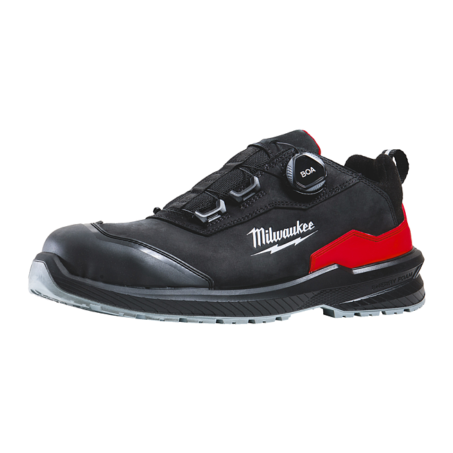 Milwaukee FLEXTRED S3S Sicherheitshalbs BOA Leder schw Gr47