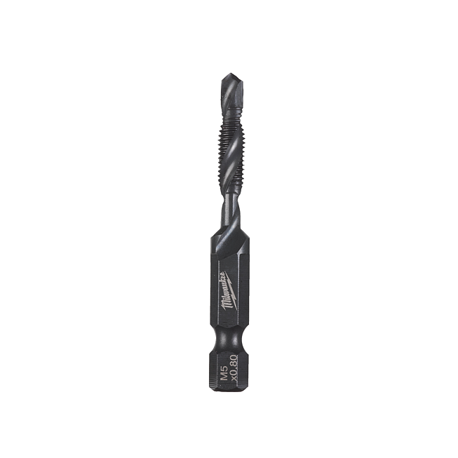 Milwaukee SHOCKWAVE Kombi-Gewindebo HSS-G 1/4 Hex M5x57mm