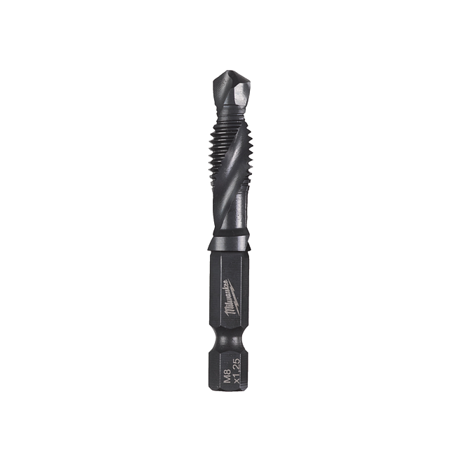 Milwaukee SHOCKWAVE Kombi-Gewindebo HSS-G 1/4 Hex M8x57mm