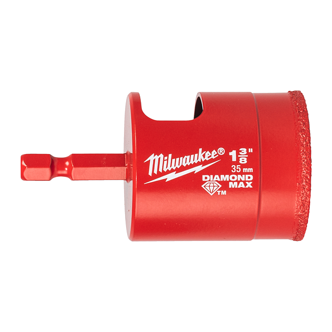 Milwaukee Diamantbohrer DIAMOND MAX 1/4&quot; Hex 35 mm