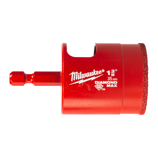 Milwaukee Diamantbohrer DIAMOND MAX 1/4&quot; Hex 35 mm