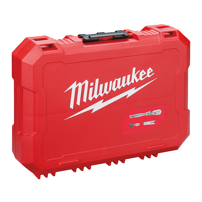 Milwaukee Ratsch, lange Steckschl&uuml;sselein 1/4 metri 42-tlg