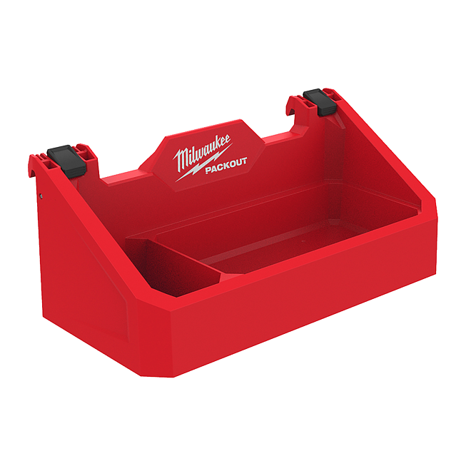 Milwaukee PACKOUT Seitenhalterung m. Aufbewahrungsschale
