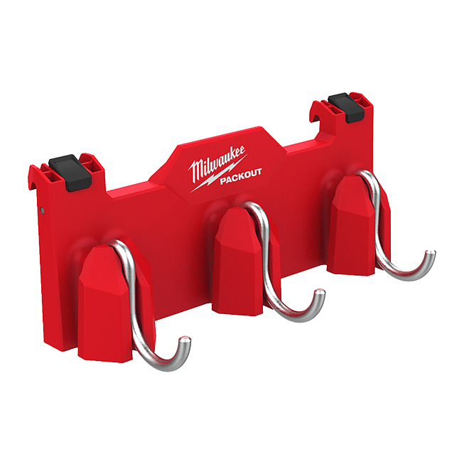 Milwaukee PACKOUT Seitenhalterung m. 3 Haken