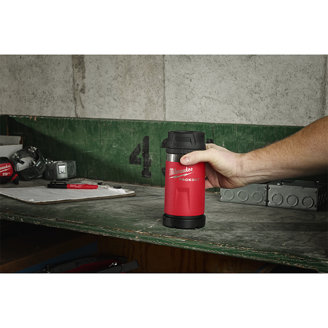 Milwaukee ﻿PACKOUT Isolierbecher 355ml mit Trinkdeckel, rot